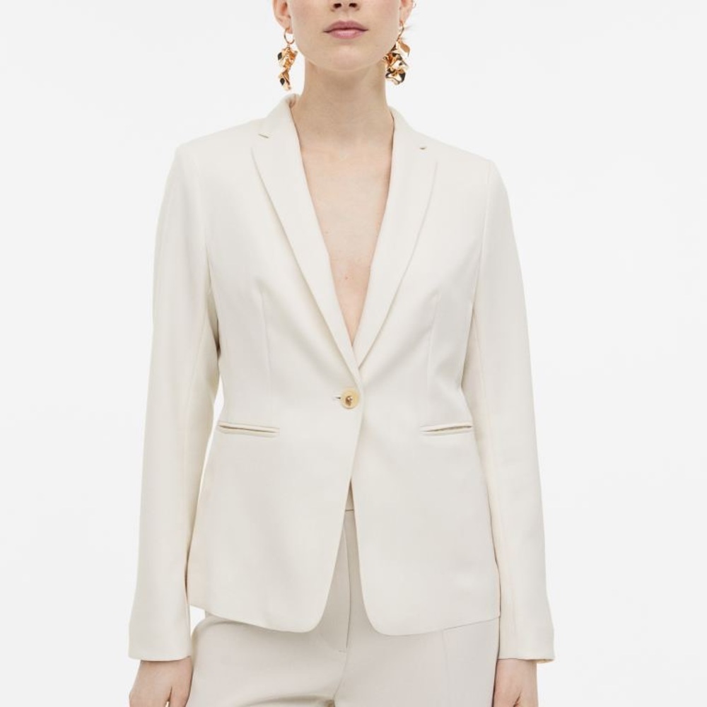 H&M Cream Blazer - Picture 3 of 4